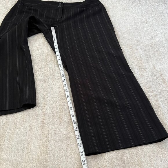 Vintage Style & Co Stripe Crop Pants 14 - Picture 5 of 10